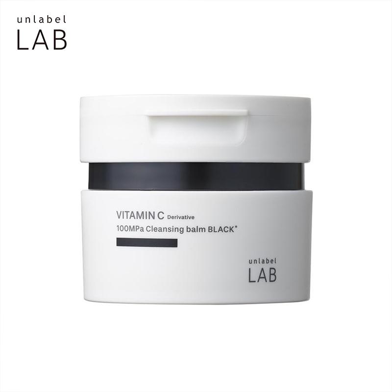 アンレーベル　ラボ　ビタミンC クレンジングバーム　ブラック　90g ４個 unlabel LAB クレンジングバーム ブラック 90g BL アンレーベルラボ V