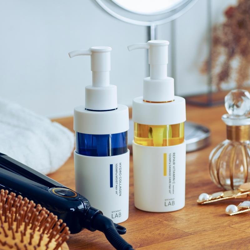 ヘアオイル 100ｍL アンレーベルラボ  Vリペア unlabel lab 日本製 ヘアケア ビタミンC誘導体 | unlabel LAB | 03