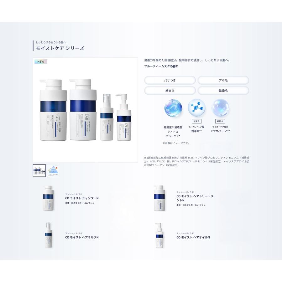 unlabel LAB [リニューアル品] 選べる【単品】Vリペア/COモイスト/KR