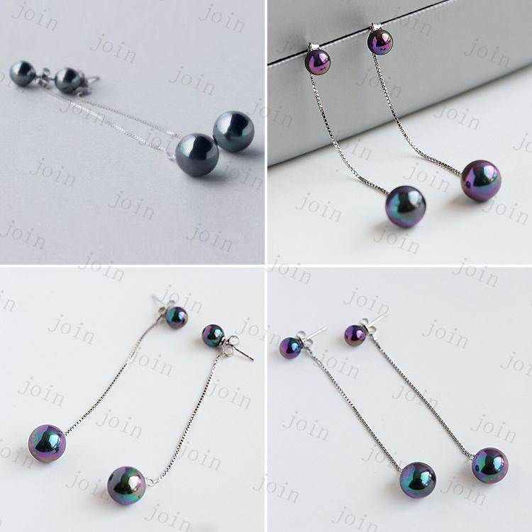 ピアス レディース 日本国内当日発送 パール ピアス 揺れる ロングピアス 韓国 アレルギー対応 シルバー925 おしゃれ ダブルパールピアス上品 #a33 |  | 04