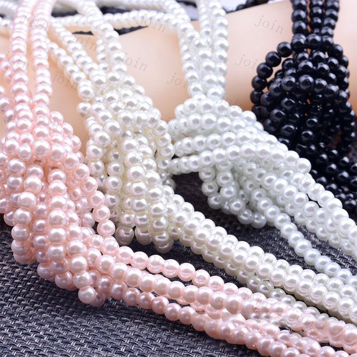 2連パール ロングネックレス レディース 日本国内当日発送 5color