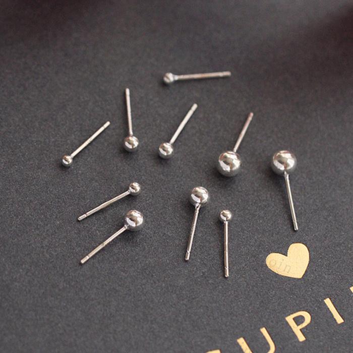 ボールピアス 日本国内当日発送  ピアス 5本セット 金属アレルギー対応 スタッドピアス レディース 両耳用 シンプル アクセサリー 20代 30代 #a71 |  | 04