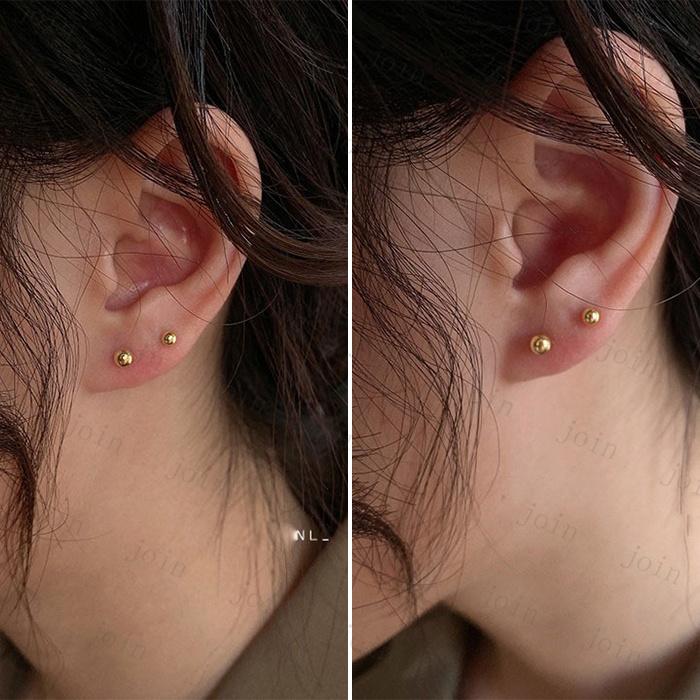 ボールピアス 日本国内当日発送  ピアス 5本セット 金属アレルギー対応 スタッドピアス レディース 両耳用 シンプル アクセサリー 20代 30代 #a71 |  | 06