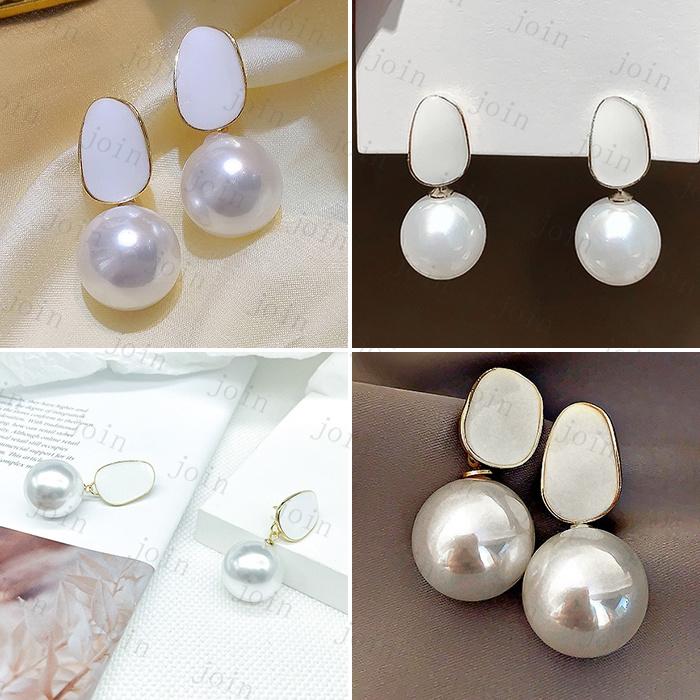 パール ピアス 日本国内当日発送 2color 真珠 ピアス レディース シルバー925 貝パール 大ぶり 金属アレルギー対応 普段使い かわいい #a77 |  | 05