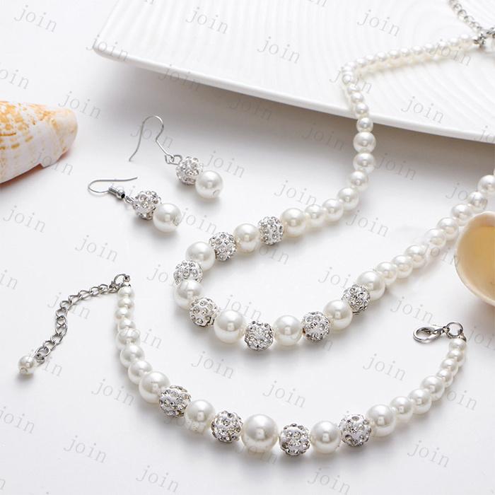 パール アクセサリー レディース 日本国内当日発送 ネックレス ブレスレット ピアス 3点セット 大ぶり 結婚式 エレガント 上品 冠婚葬祭 フォーマル #a83 |  | 05