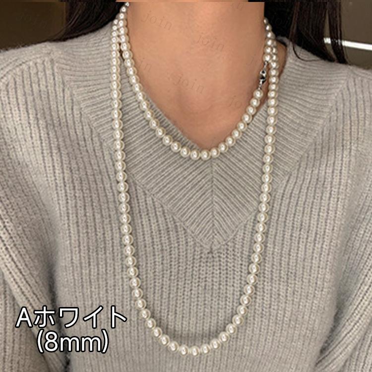 パールネックレス (a92#) 3size 2color 真珠 本真珠 レディース 日本国内 当日発送 首飾り 結婚式 パーティー ネックレス 冠婚葬祭 シンプル |  | 15