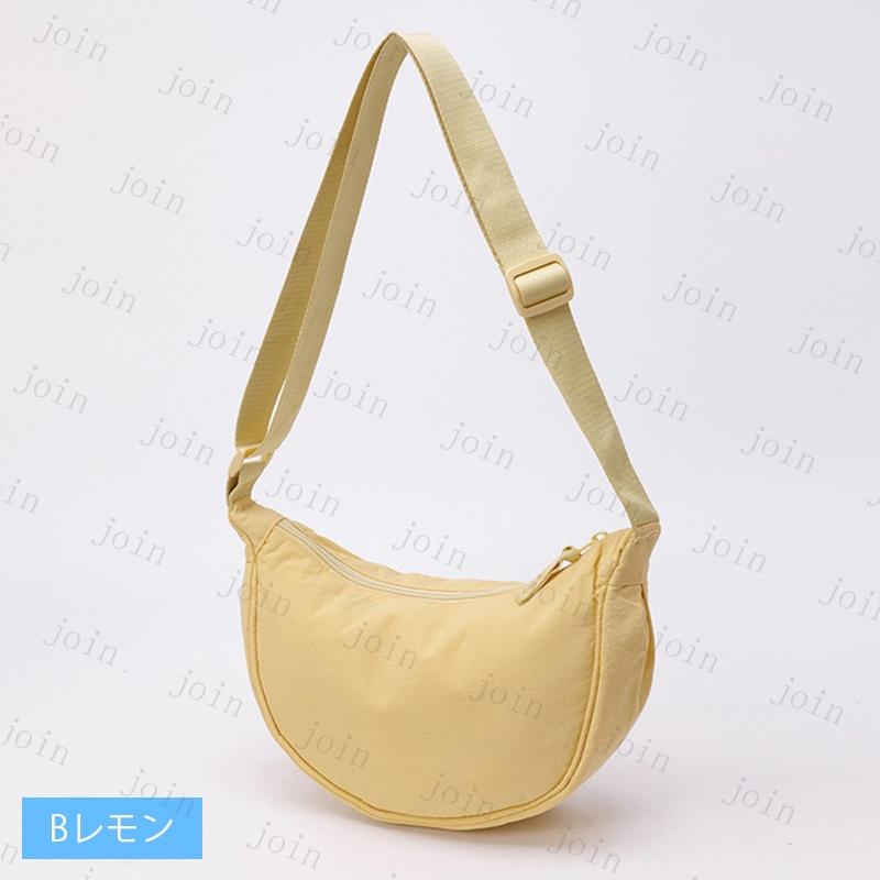 BA105#ショルダーバッグ レディース 軽い 当日発送 20color 斜めがけバッグ 大きめ 大容量 バッグ 軽量 肩掛け 通勤 通学 ナイロン 通勤バッグ 餃子バッグ 無地 |  | 09