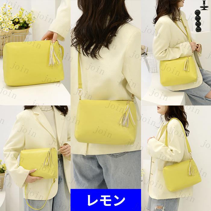 ショルダ- バッグ  BA112#【NEW】15color 高級感 PU素材 大容量 シンプル 肩掛けバッグ レディース 使いやすい ポイント消化 |  | 11