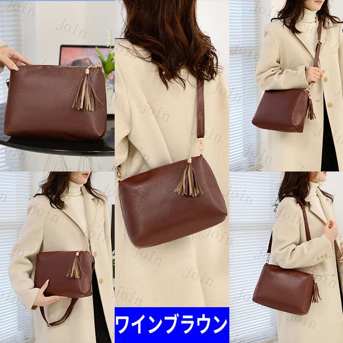 ショルダ- バッグ  BA112#【NEW】15color 高級感 PU素材 大容量 シンプル 肩掛けバッグ レディース 使いやすい ポイント消化 |  | 03