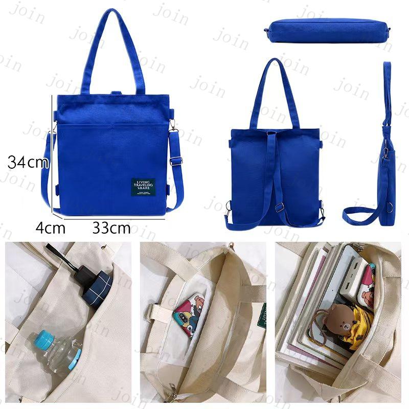 ショルダー バッグba203#3way 帆布 リュック 斜めがけ トートバッグ レディースバッグ キャンバス 帆布 エコバック レジ袋 メンズバッグ |  | 18