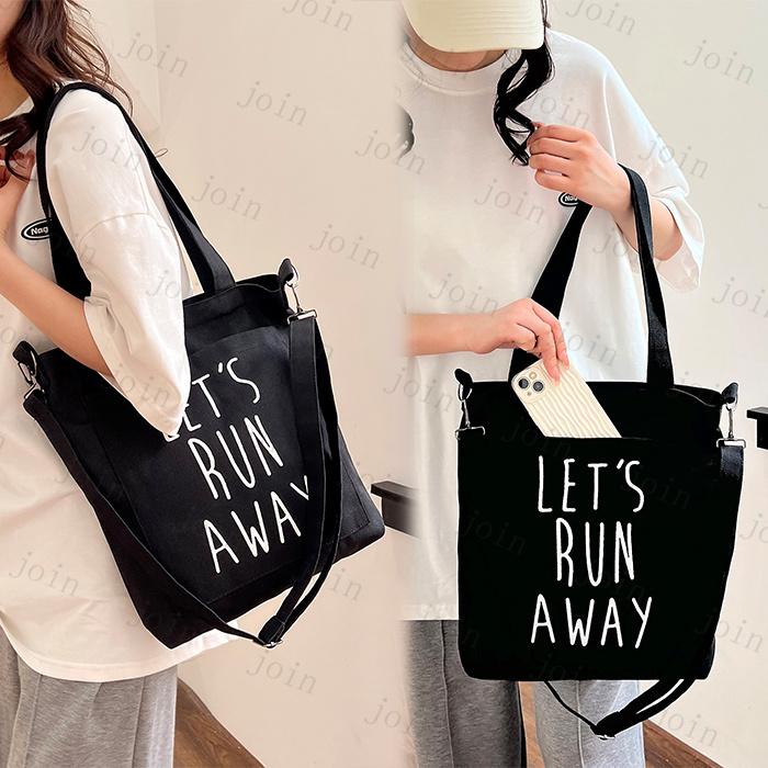 2way ショルダーバッグ レディース (ba311#) 日本国内当日発送 3color 斜めがけ トートバッグ 大きめ キャンパス 帆布 エコバック シンプル 肩掛けバッグ 通学 |  | 01