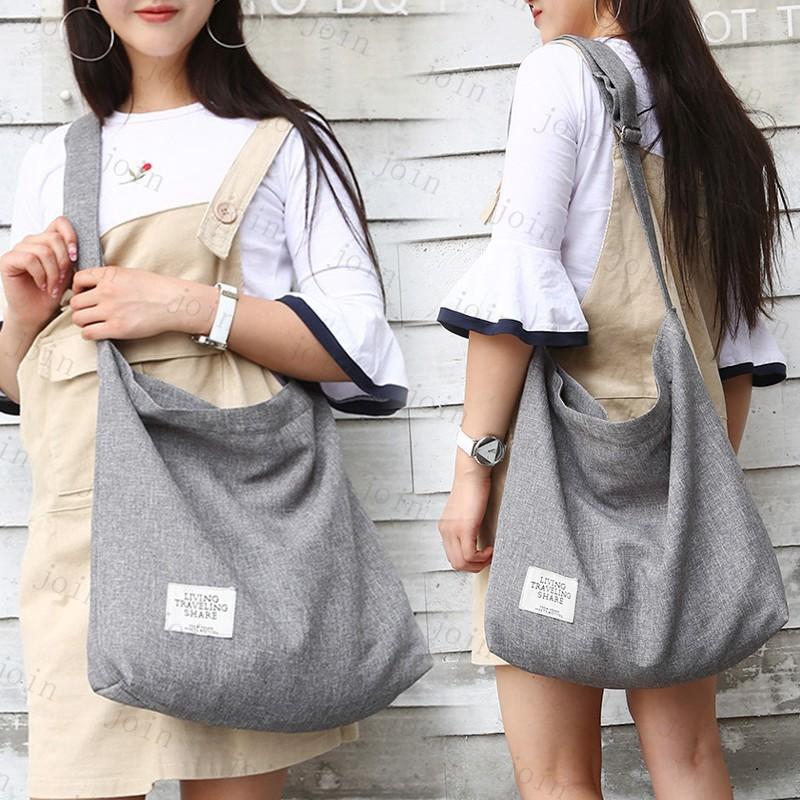 ショルダーバッグ レディース (BA82) 日本国内当日発送 8colors 斜め掛けバッグ 大容量 シンプル 男女兼用 帆布ショルダーバッグ メンズ 通学 韓国 キャンパス |  | 10