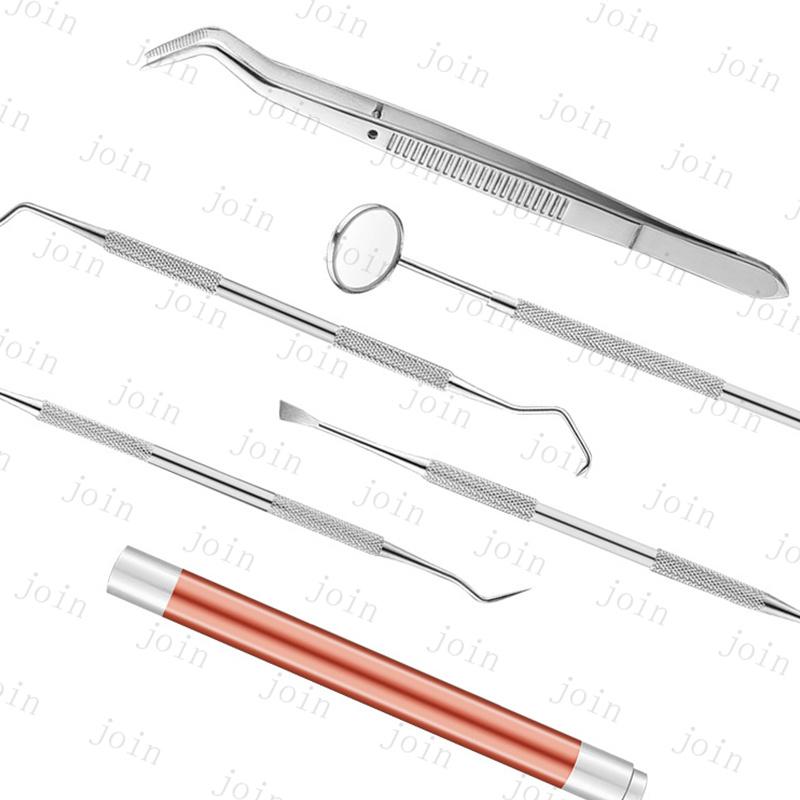 歯用ツール 7本セット (br105) 日本国内当日発送 歯石削り デンタルケア 歯間 ヤニ 歯垢 口臭 予防 しこう取り 口内ケア 舌磨き 口腔ケアツール 抗菌 ステンレス |  | 11