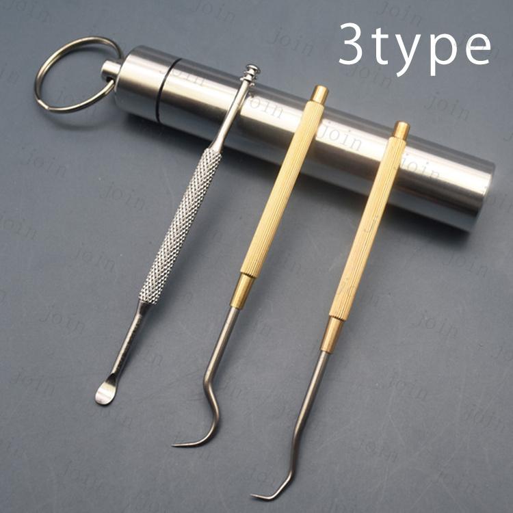 口腔ケアツール 日本国内当日発送 ミニ 歯石取り器具 3本セット 歯石