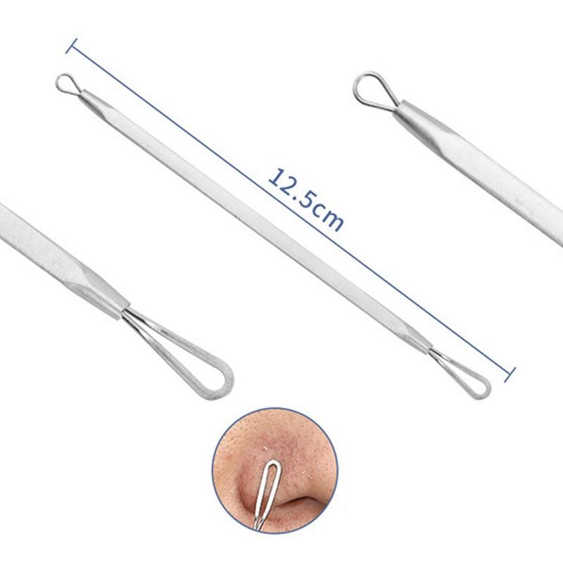 6本setニキビ針 にきび針 黒ずみ取り ニキビ取り 毛穴ケア専用キット 角栓プッシャー コメドプッシャー 送料無料 #BR11 |  | 07