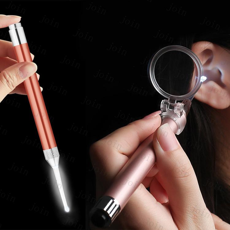光る耳かき 日本国内当日発送 9点セット ピンセット 子供 大人 耳掻き 耳そうじ LEDライト 耳掃除 みみかき ステンレス 耳垢 安全 光るピンセット #br124 |  | 02