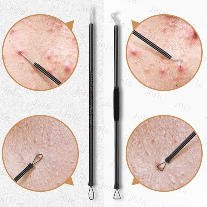 ニキビ取り (br128#) 日本国内 当日発送 5点セット 15type 角栓 ピンセット ステンレス 抗菌 毛穴ケア 黒ずみ プロ仕様 毛抜き ケース付き 角栓取り スキンケア |  | 33