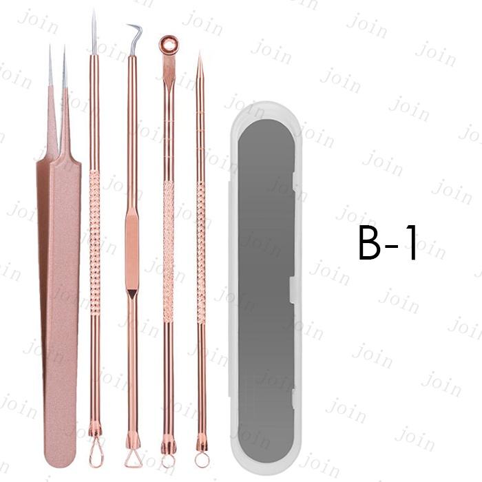ニキビ取り (br128#) 日本国内 当日発送 5点セット 15type 角栓 ピンセット ステンレス 抗菌 毛穴ケア 黒ずみ プロ仕様 毛抜き ケース付き 角栓取り スキンケア |  | 19