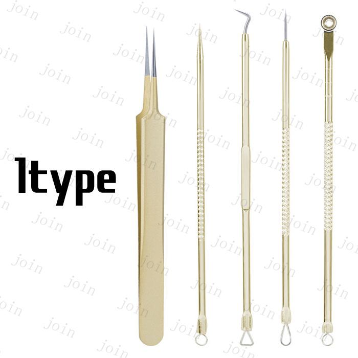 ニキビ取り 道具 日本国内当日発送 5本セット ピンセット 精密 プロ仕様 ニキビ跡 毛穴ケア 角栓 除去 コメドプッシャー ステンレス ケース付き #br130 |  | 02