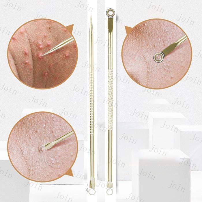 ニキビ取り 道具 日本国内当日発送 5本セット ピンセット 精密 プロ仕様 ニキビ跡 毛穴ケア 角栓 除去 コメドプッシャー ステンレス ケース付き #br130 |  | 05