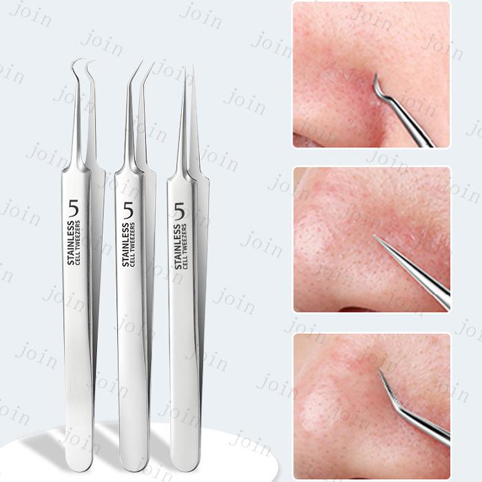 毛穴ケア専用キット (br135) 日本国内当日発送 7本セット 角栓取り 毛穴 毛抜き ピンセット 小鼻 黒ずみ ニキビ取り コメドプッシャー 黒ずみ取り スキンケア |  | 06