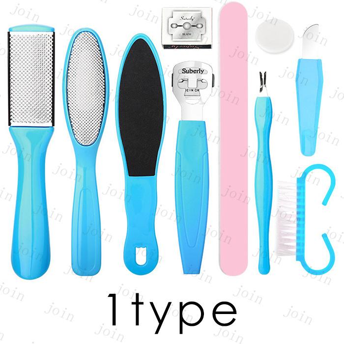 かかと ヤスリ 日本国内当日発送 フットケア 10点セット かかとケア 角質取り 足裏 角質除去 かかと つるつる 爪磨き 足 男女兼用 足爪 角質ケア #br137 |  | 02