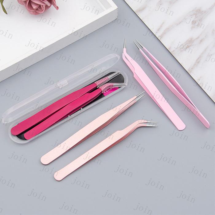 br138#まつげエクステ 専用 ツイーザー 日本国内当日発送 2本セット ピンセット 精密 ツイザー 毛抜き メイク道具 睫毛 マツエク ケース付き 眉毛 |  | 13