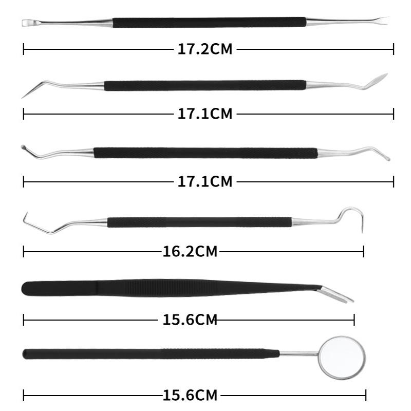 6本セット 歯石取り器具 日本国内当日発送 自宅用 デンタルツール 歯間 ヤニ 歯垢取り 口臭予防 しこう取り 歯石取り器具 歯用ツール 歯石削り 高級感 #br13 |  | 08
