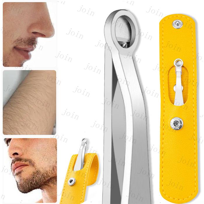 鼻毛カッター 日本国内当日発送 鼻毛クリップ 男女兼用 鼻毛きり ピンセット 毛抜き 眉毛 はさみ ステンレス鋼 ケース付き ノーズクリップ 手動 #br141 |  | 11