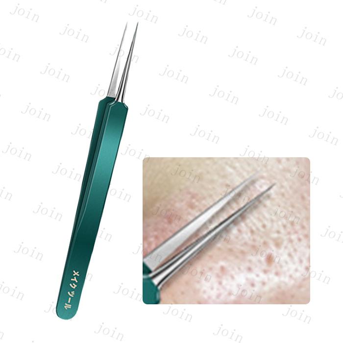 毛穴ケア専用キット (br155#) 日本国内当日発送 2color 5本セット にきび 黒ずみ 角栓取り ピンセット スキンケア ステンレス製 コメドプッシャー ニキビ取り |  | 10