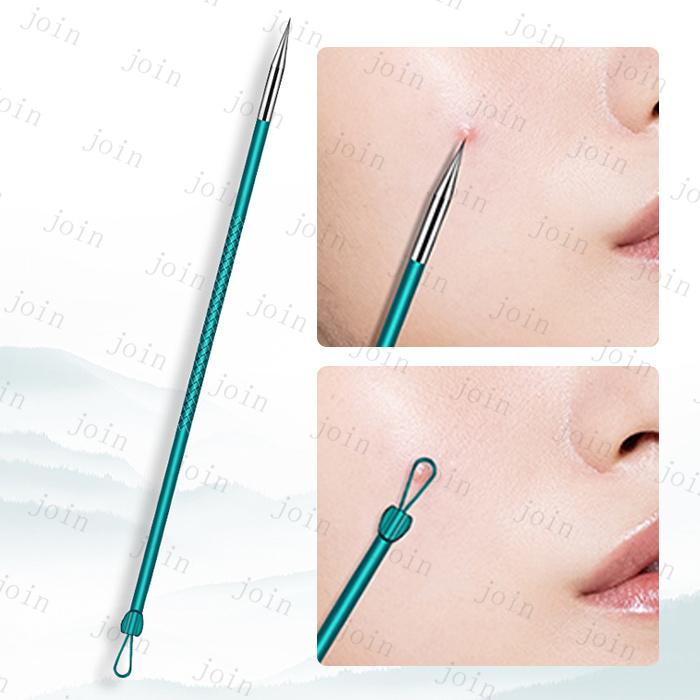 毛穴ケア専用キット (br155#) 日本国内当日発送 2color 5本セット にきび 黒ずみ 角栓取り ピンセット スキンケア ステンレス製 コメドプッシャー ニキビ取り |  | 06