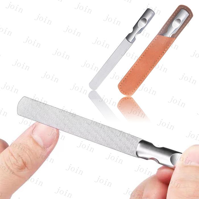 爪やすり 日本国内当日発送 つめやすり 爪磨き 両面 ネイル 爪 ステンレス製 ネイルケア マニキュア 手入れ ネイルファイル 男女兼用 #br159 |  | 02