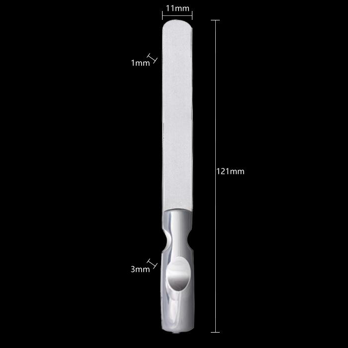 爪やすり 日本国内当日発送 つめやすり 爪磨き 両面 ネイル 爪 ステンレス製 ネイルケア マニキュア 手入れ ネイルファイル 男女兼用 #br159 |  | 07