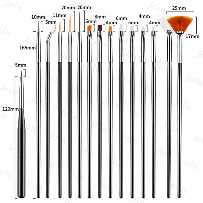 ネイルブラシ セット ドットペン 日本国内当日発送 31本セット ジェル