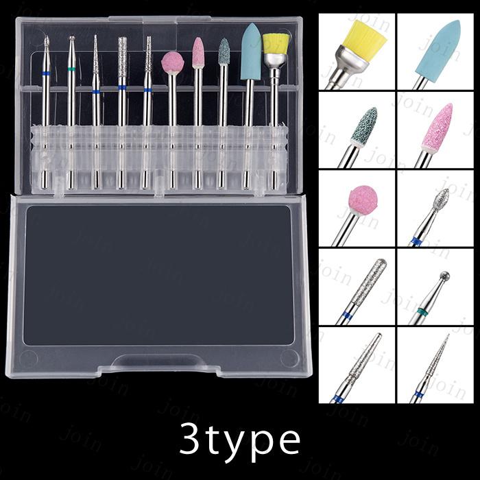 ネイルビット (br167#) 日本国内当日発送 10本セット ネイルマシン用