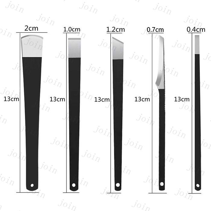 ペディキュアナイフ (br171#) 日本国内当日発送 4type 角質取り フットケア 砥石 グルーミングセット 足の爪 甘皮処理 角質除去 足ケア かかと削り |  | 12