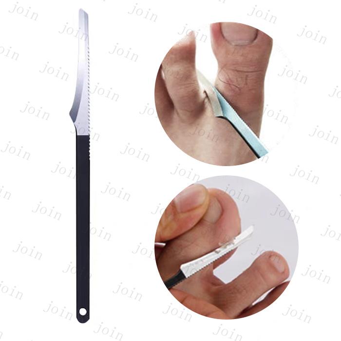 ペディキュアナイフ (br171#) 日本国内当日発送 4type 角質取り フットケア 砥石 グルーミングセット 足の爪 甘皮処理 角質除去 足ケア かかと削り |  | 09