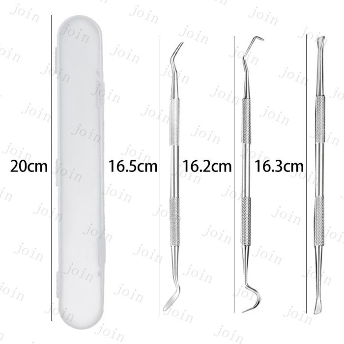 歯垢取り 2点セット 日本国内当日発送 3type 歯石取り器具 しこう取り スケーラー デンタルケア 口臭予防 ヤニ 歯垢 除去 デンタルツール #br183 |  | 11