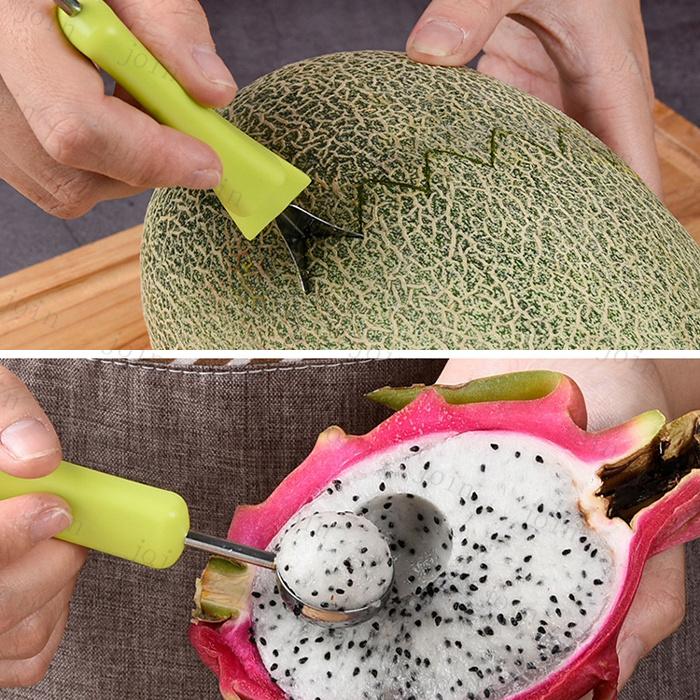 カービングナイフ 3点セット 日本国内当日発送 フルーツカービング 皮むき 果物ナイフ 多機能 キッチン用品 フルーツ 切削工具 種取り #br193 |  | 10