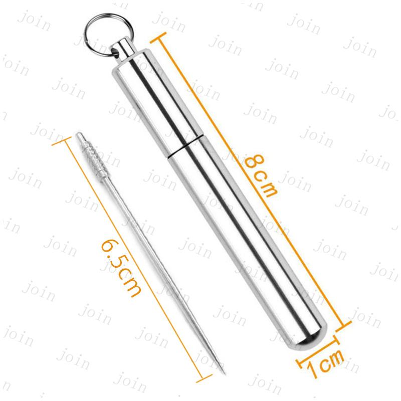 br218# 爪楊枝 ステンレス 日本国内当日発送 5color 2type つまようじ 専用ケース付き コンパクト 軽量 携帯 果物ピック 歯石取り 歯垢 デンタルケア 外食 |  | 30