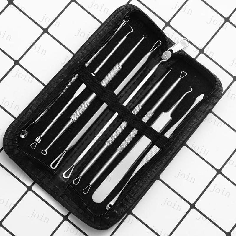 br225#毛穴ケアセット 日本国内当日発送 9本セット 2type 角栓 ピンセット ニキビ 角質取り ニキビケア 毛抜き ニキビ取り 角質除去 いちご鼻 ケース付き 黒ずみ |  | 12