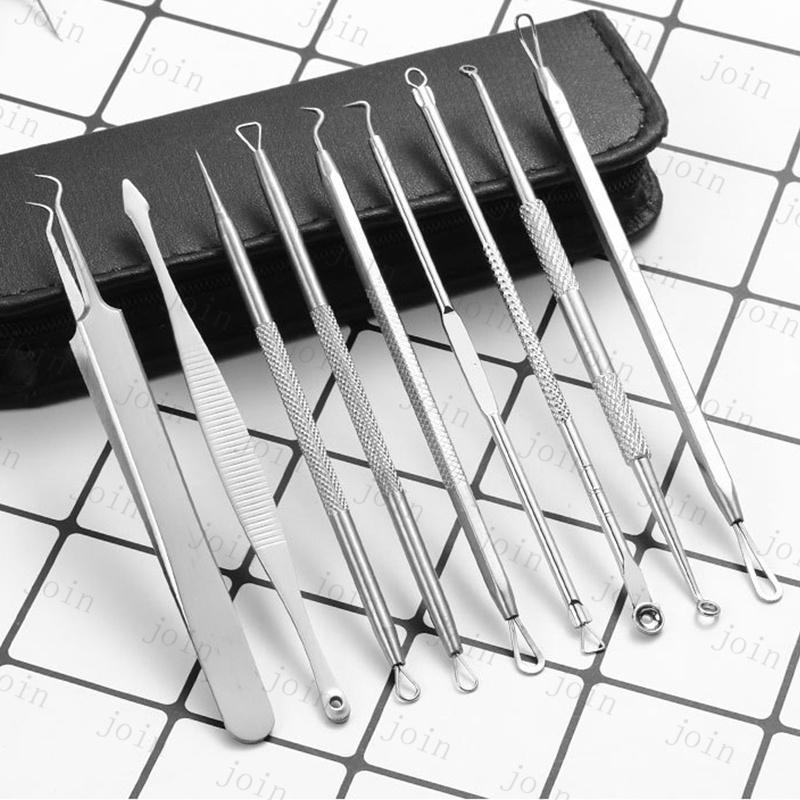 br225#毛穴ケアセット 日本国内当日発送 9本セット 2type 角栓 ピンセット ニキビ 角質取り ニキビケア 毛抜き ニキビ取り 角質除去 いちご鼻 ケース付き 黒ずみ |  | 13