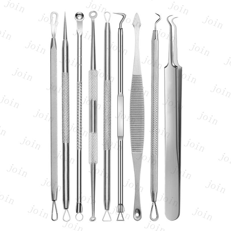 br225#毛穴ケアセット 日本国内当日発送 9本セット 2type 角栓 ピンセット ニキビ 角質取り ニキビケア 毛抜き ニキビ取り 角質除去 いちご鼻 ケース付き 黒ずみ |  | 15