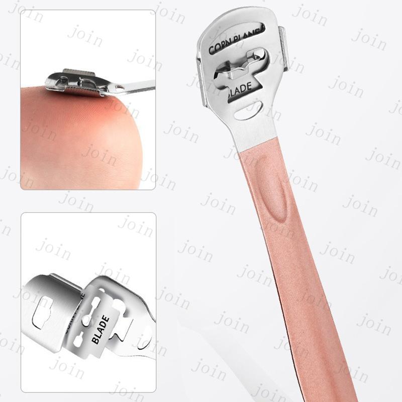 br239#ペディキュアナイフ 当日発送 5本セット 2type 平刃ナイフ 角質取り ステンレス ネイルケア 甘皮処理 フットケア 爪切り マニキュア グルーミングセット |  | 07