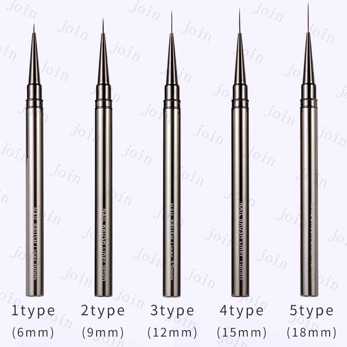 ネイルブラシ 日本国内当日発送 ジェルネイル筆 ライナー 線引き ライナージェル ネイル筆 ライン ジェルネイルブラシ 筆 ブラシ アートブラシ ネイル用品 #br43 |  | 06