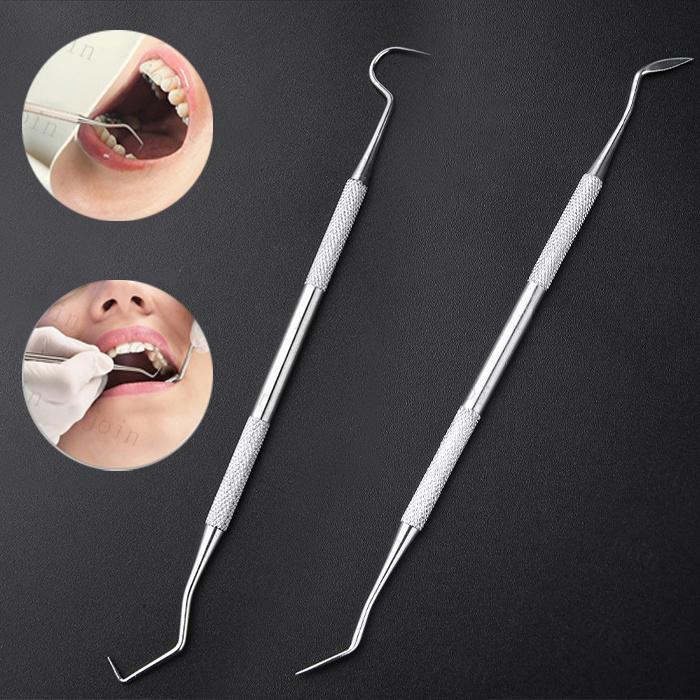 4本セット (#br48) 歯石取り器具 日本国内当日発送 デンタルツール 自宅用 ステンレス製 歯間 ヤニ 歯垢取り 口臭予防 歯石取り スケーラー 歯石取り ケース付き |  | 02