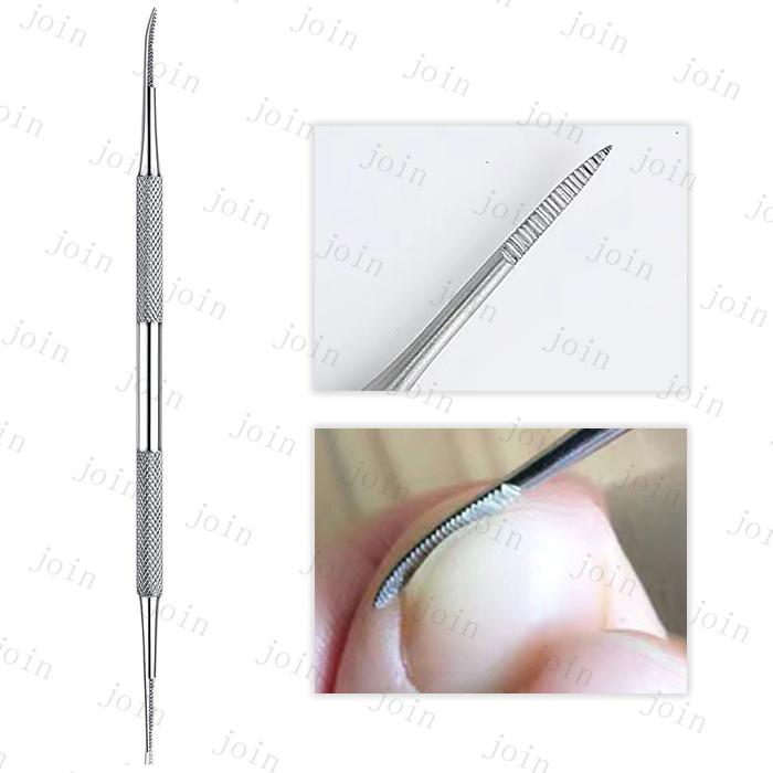 ネイルケアセット (br72) 日本国内当日発送 6本セット 爪垢取り ステンレス製 爪リフター 爪やすり 巻き爪 硬い爪 ゾンデ 甘皮処理 手足両用 爪ケア フットケア |  | 02