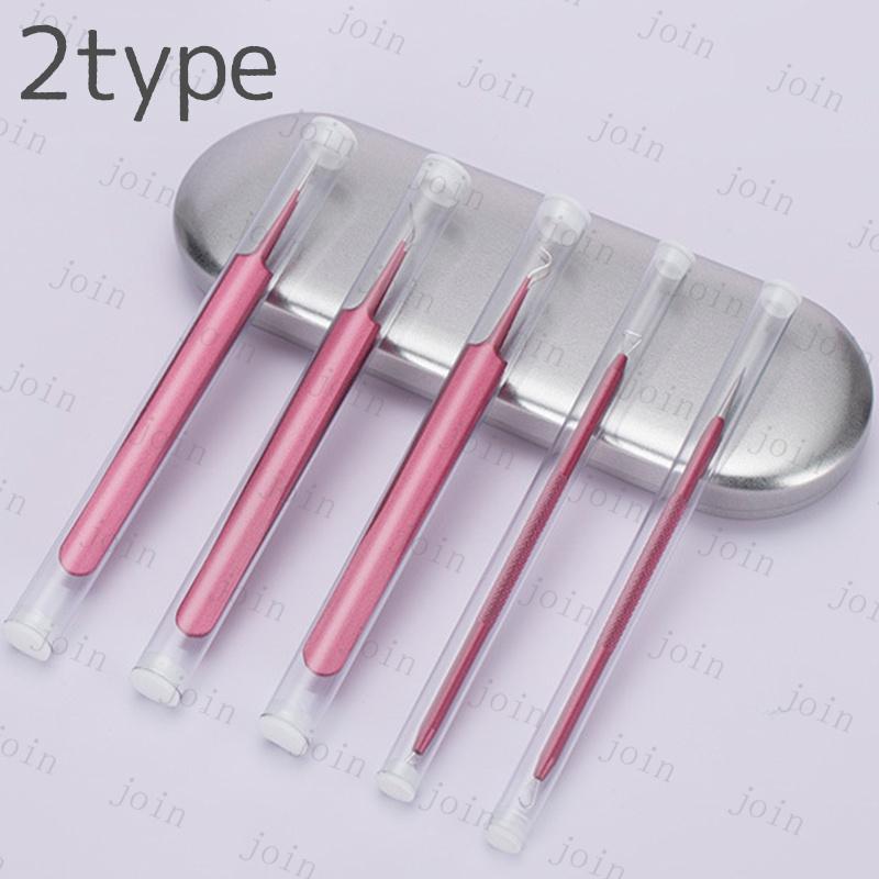 5本セット ニキビ取り 日本国内当日発送 角栓 取り 精密 ピンセット 角栓プッシャー 抗菌 ステンレス 毛穴ケア 角質除去 ニキビケア いちご鼻 #br73 |  | 03