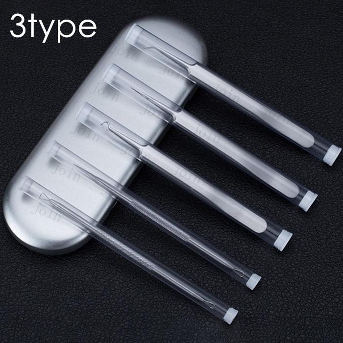 5本セット ニキビ取り 日本国内当日発送 角栓 取り 精密 ピンセット 角栓プッシャー 抗菌 ステンレス 毛穴ケア 角質除去 ニキビケア いちご鼻 #br73 |  | 04