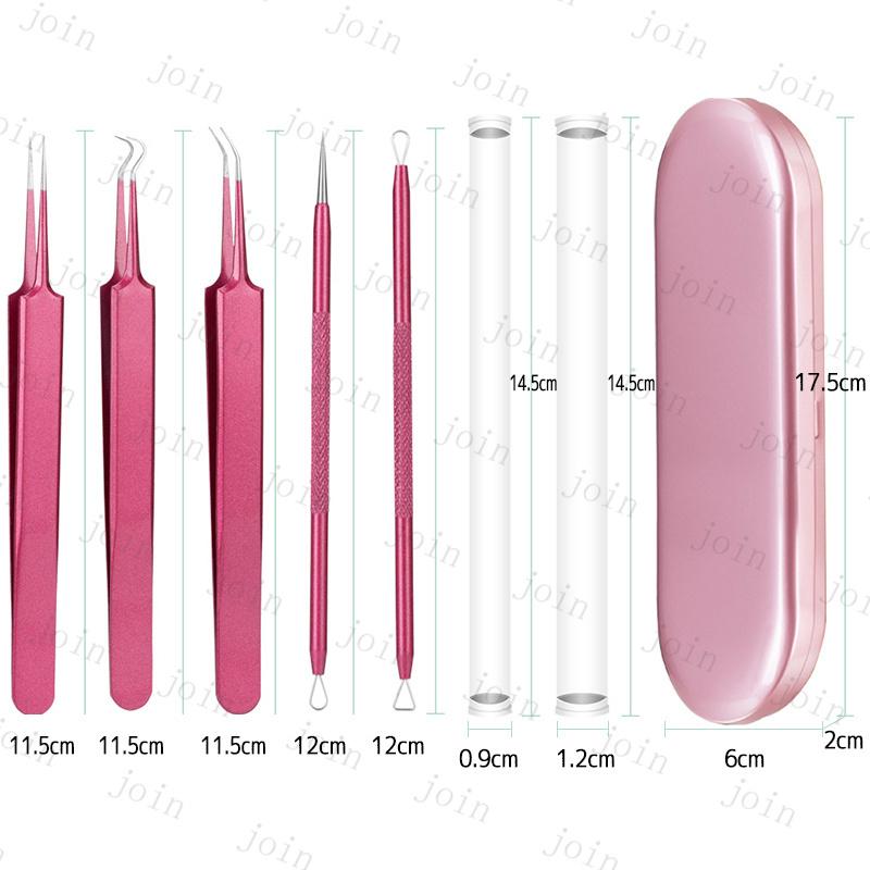 5本セット ニキビ取り 日本国内当日発送 角栓 取り 精密 ピンセット 角栓プッシャー 抗菌 ステンレス 毛穴ケア 角質除去 ニキビケア いちご鼻 #br73 |  | 08